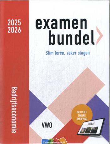 9789006994742 - Examenbundel vwo Bedrijfseconomie 2025/2026