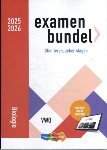 9789006994773 - Examenbundel vwo Biologie 2025/2026