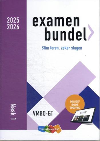 9789006994834 - Examenbundel vmbo-gt/mavo NaSk1 2025/2026