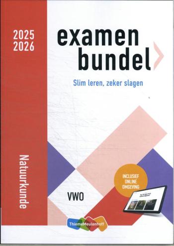 9789006995022 - Examenbundel vwo Natuurkunde 2025/2026
