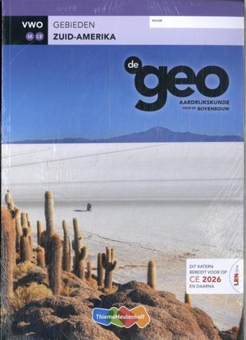 9789006995053 - De Geo LRN-line (CE 2026) boek 6 vwo