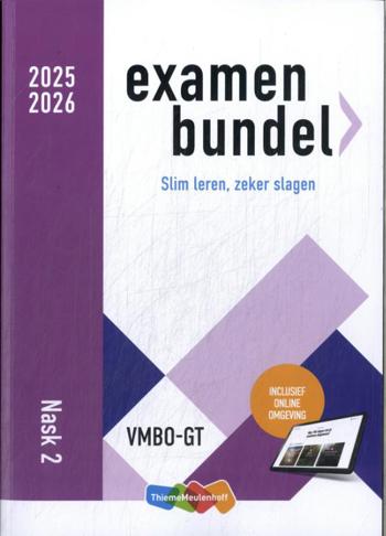 9789006995237 - Examenbundel vmbo-gt/mavo NaSk2 2025/2026