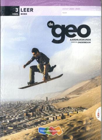 9789006998443 - De Geo LRN-line boek 3 vwo
