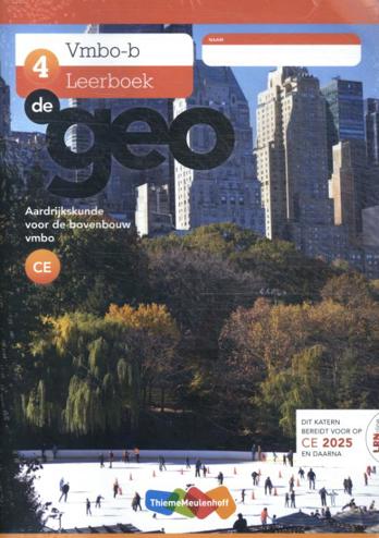 9789006998740 - De Geo LRN-line boek 4 vmbo-b CE