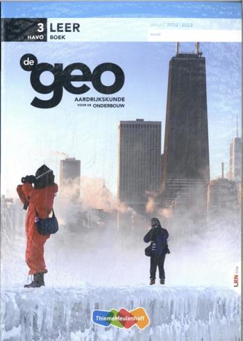 9789006998955 - De Geo LRN-line boek 3 havo