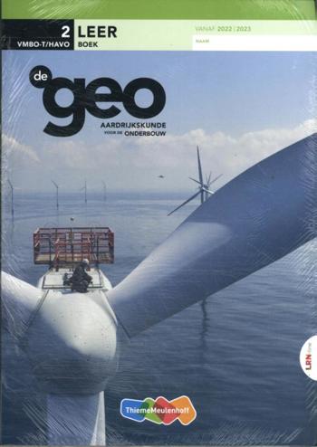 9789006999419 - De Geo LRN-line boek 2 vmbo-t/havo