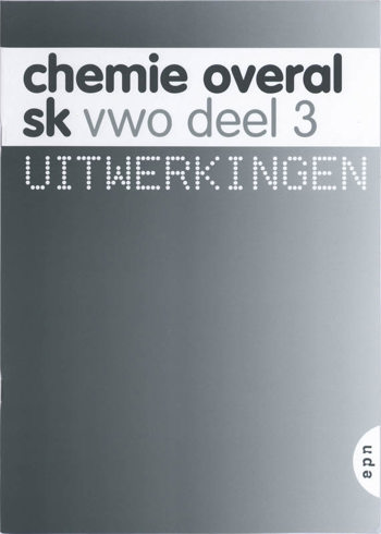 9789011099340 - Chemie overal vwo uitwerkingen deel 3