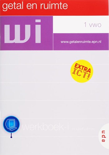 9789011099494 - Getal en ruimte 1v werkboek-i