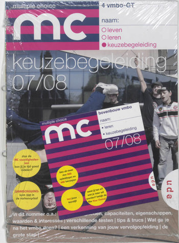 9789011102712 - Multiple choice keuzebegeleiding 07-08 4 vmbo-gt (2 kat)