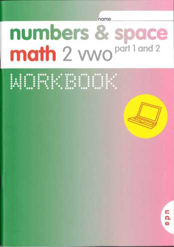 9789011115903 - Numbers and space (editie 2008) 2v workbook (+ i-workbook)