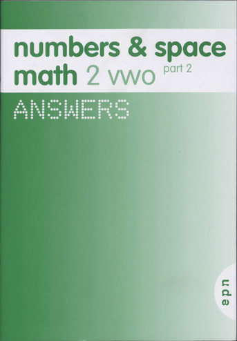 9789011106475 - Numbers and space (editie 2008) 2v answers part 2