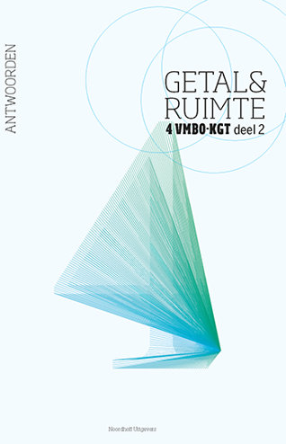 9789011111097 - Getal en ruimte (10e ed) 4 vmbo-kgt antwoordenboek deel 2