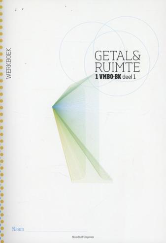 9789011111769 - Getal en ruimte (10e ed) 1 vmbo-bk werkboek deel 1