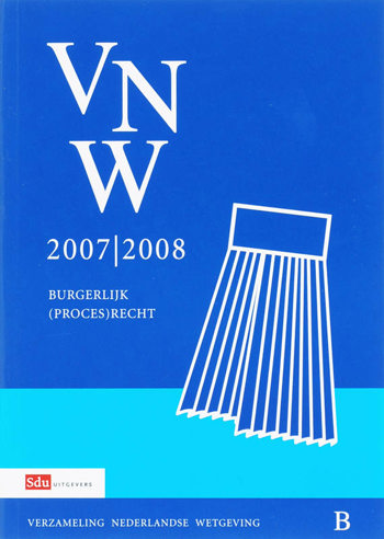 9789012119573 - Verzameling nederlandse wetgeving 2007-2008