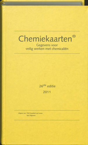 9789012134958 - Chemiekaartenboek 26e editie, 2011