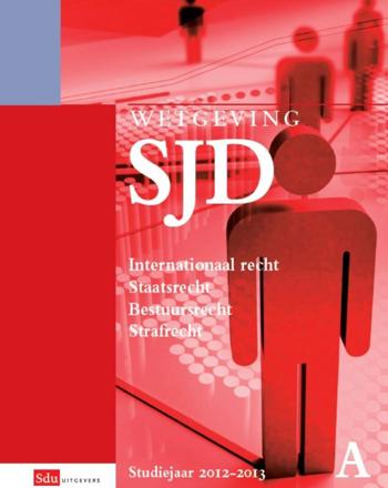 9789012388603 - Wetgeving sjd 2012-2013