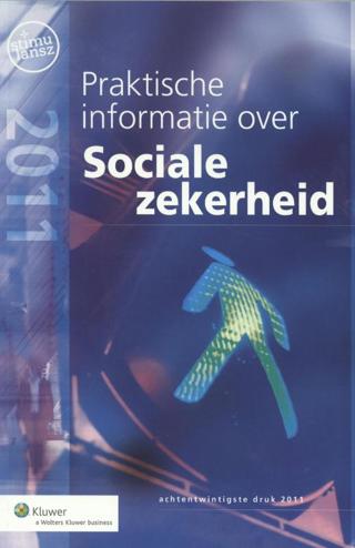9789013081442 - Praktische informatie over sociale zekerheid 2011