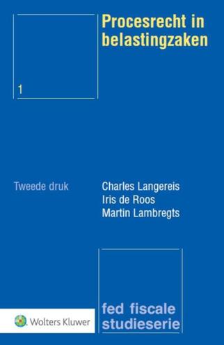 9789013106916 - Procesrecht in belastingzaken