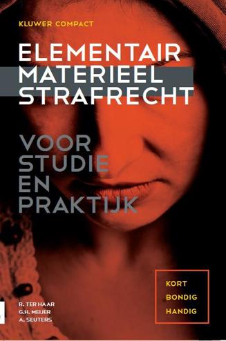 9789013110319 - Elementair Materieel Strafrecht