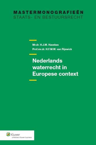9789013118414 - Waterrecht in Nederland
