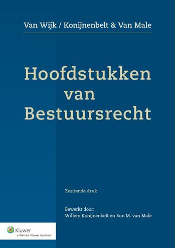 9789013119404 - Hoofdstukken van bestuursrecht