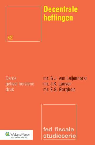 9789013123548 - Decentrale heffingen