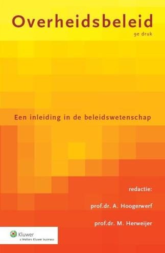 9789013125184 - Overheidsbeleid