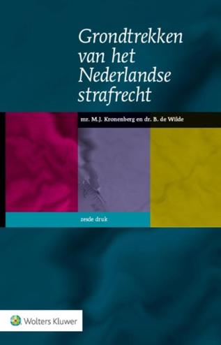 9789013125269 - Grondtrekken van het Nederlandse strafrecht
