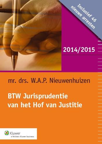 9789013126624 - BTW Jurisprudentie van het Hof van Justitie 2014-2015