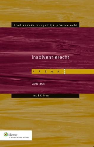 9789013126976 - Insolventierecht