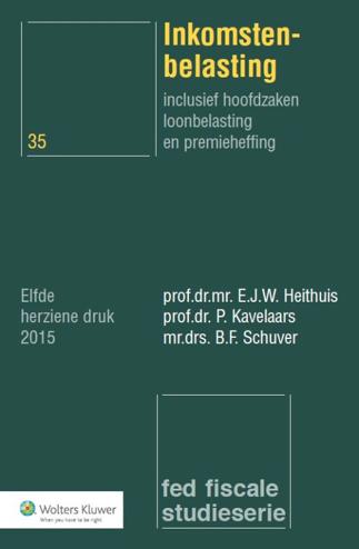 9789013128758 - Inkomstenbelasting