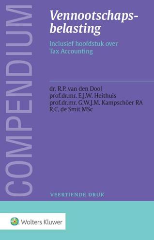 9789013129793 - Compendium vennootschapsbelasting