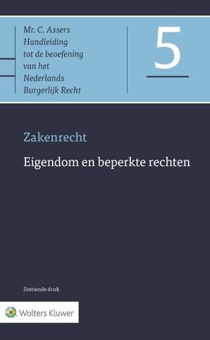 9789013130072 - Asser 5 Eigendom en beperkte rechten