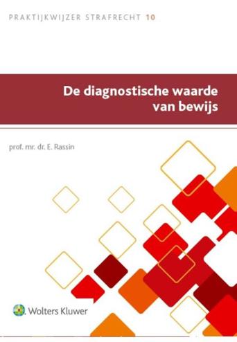 9789013133219 - De diagnostische waarde van bewijs