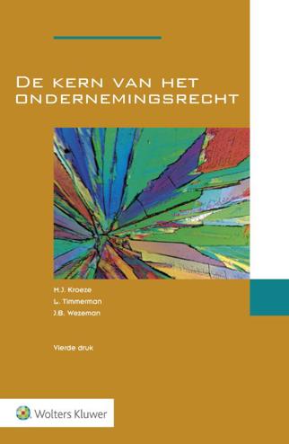 9789013133295 - De kern van het ondernemingsrecht
