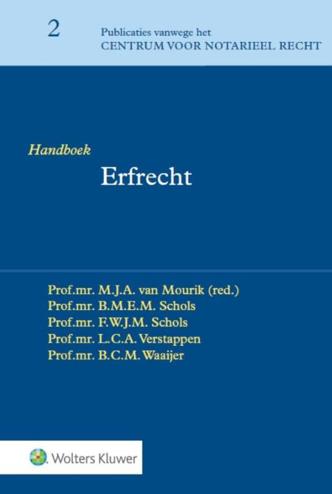 9789013134001 - Handboek Erfrecht