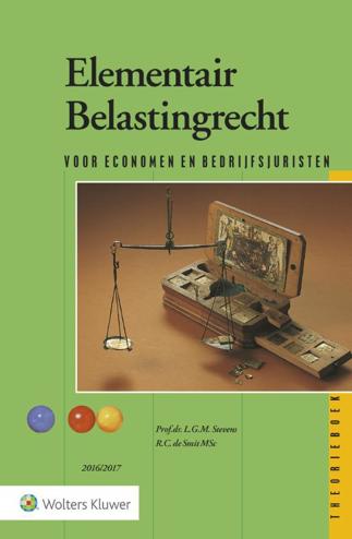 9789013136005 - Elementair Belastingrecht 2016/2017