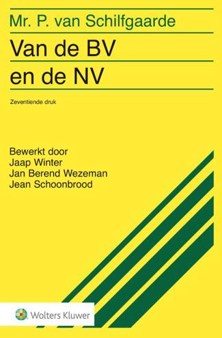 9789013137378 - Van de BV en de NV