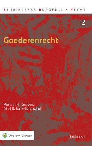 9789013137491 - Goederenrecht