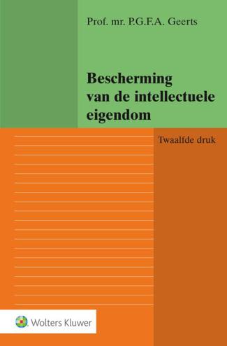 9789013140439 - Bescherming van de intellectuele eigendom