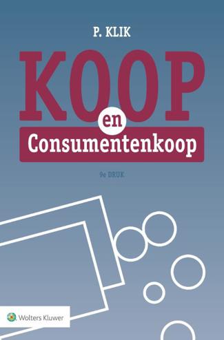 9789013141306 - Koop en consumentenkoop