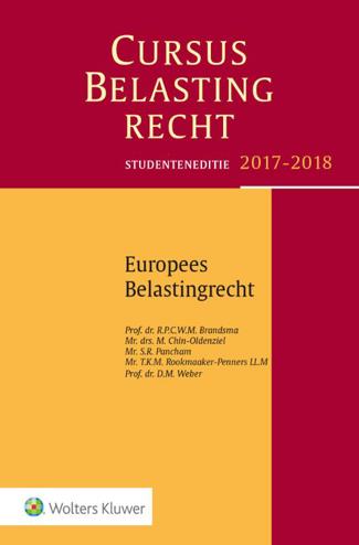 9789013143003 - Studenteneditie Cursus Belastingrecht Europees belastingrecht 2017-2018