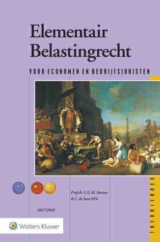 9789013143881 - Elementair Belastingrecht 2017/2018