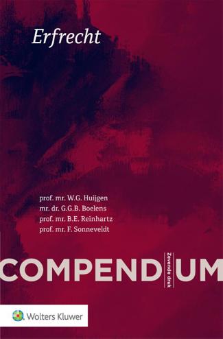 9789013144598 - Compendium erfrecht