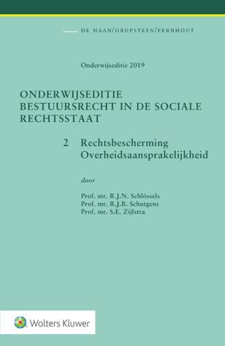 9789013146394 - Onderwijseditie Bestuursrecht in de sociale rechtsstaat deel 2