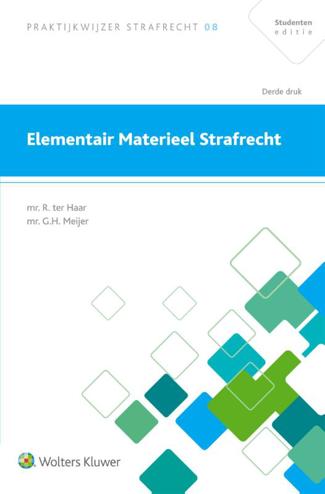 9789013149791 - Elementair Materieel Strafrecht