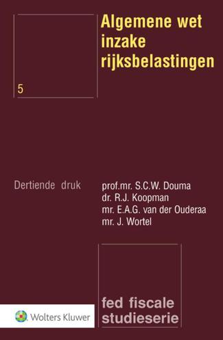 9789013152586 - Algemene wet inzake rijksbelastingen