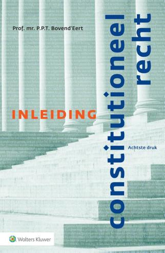 9789013153071 - Inleiding constitutioneel recht