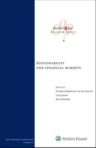 9789013153477 - Sustainability and financial markets
