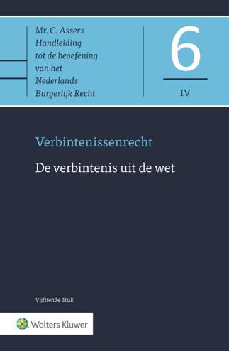 9789013153552 - Asser 6-IV De verbintenis uit de wet